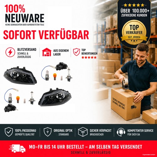 Set fari anteriori sinistro - anteriori,