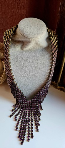 Raro antico collier frange - raro,