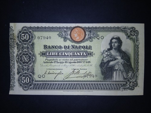 Lire banco di - di, napoli