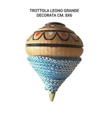 Trottola vintage legno - trottola,