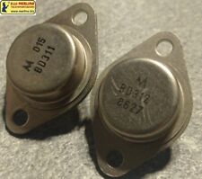 COPPIA TRANSISTOR NOS BD311 - BD312 MOTOROLA AUDIO AMPLIFER ORIGINAL PARTS