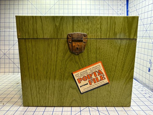 Portadocumenti vintage avacado - portadocumenti,