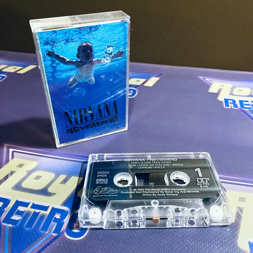 Nevermind nirvana cassette - by, (cassette