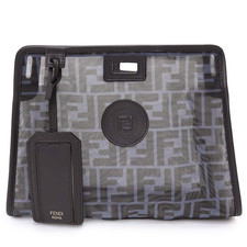 Borsa FENDI 7AR717 Small Peekaboo Defender Navy