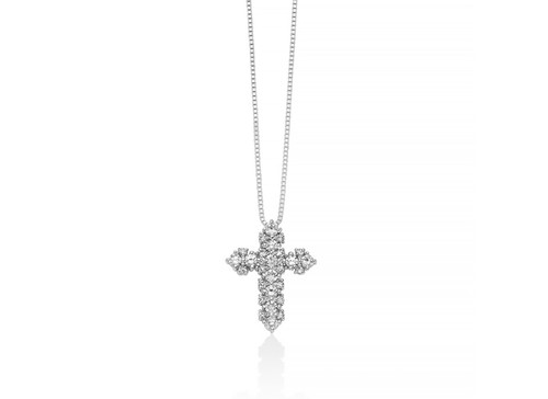Miluna croci oro bianco - miluna, e