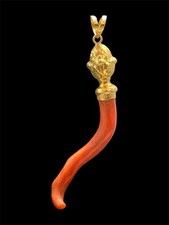 Ciondolo Portafortuna In Corallo Naturale