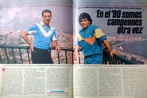 Diego maradona bilardo in - diego,
