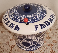 VASO VUOTO CERAMICA AMARENA FABBRI CON MESTOLO CM 23X20 DA COLLEZIONE