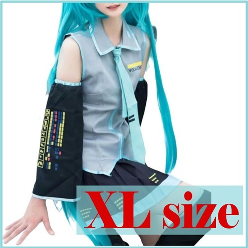Set costume cosplay hatsune - set,
