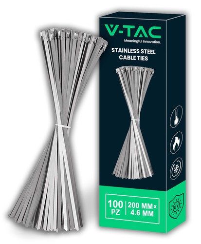 Vtac fascette acciao inox - fascette, in