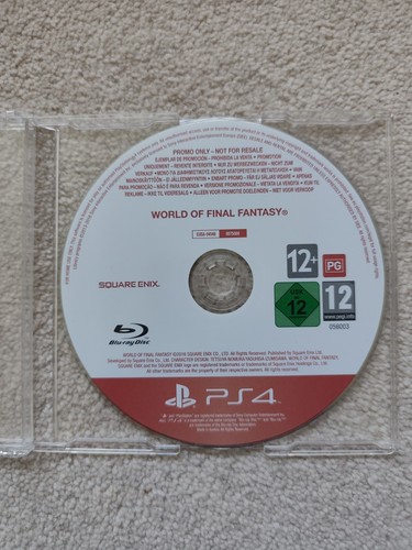 World final fantasy ps4 - world, of