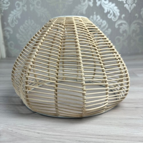 Paralume vintage rattan vimini