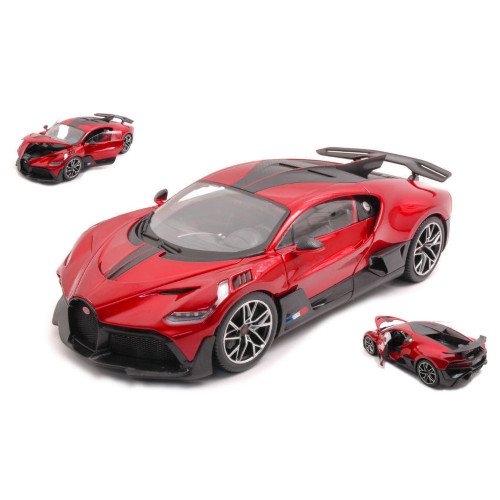 Bugatti divo metallic red - divo,