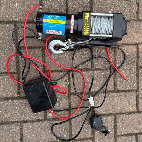 Argano elettrico 4000lbs con - argano,
