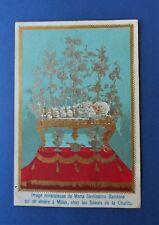 Santino Holy Card Maria SS Bambina Suore della Carità Milano