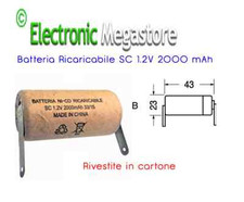 Batteria Ricaricabile NI-CD SC