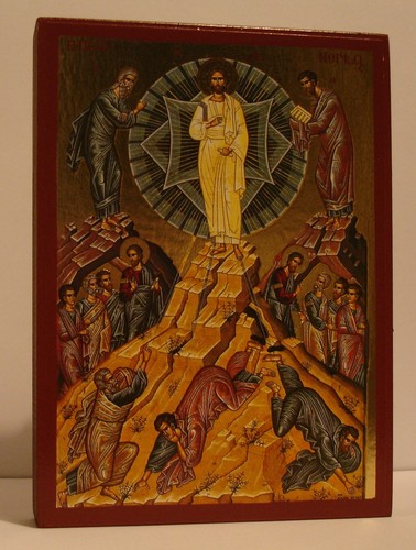 Icona trasfigurazione gesù - trasfigurazione,