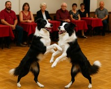 Border Collie Quickstep Dance