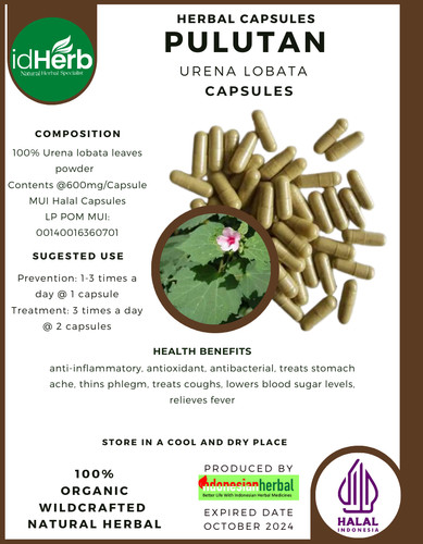 Idherb capsula urena - {idherb}, lobata