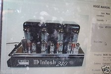 ENORME MANUALE MCINTOSH RADIO