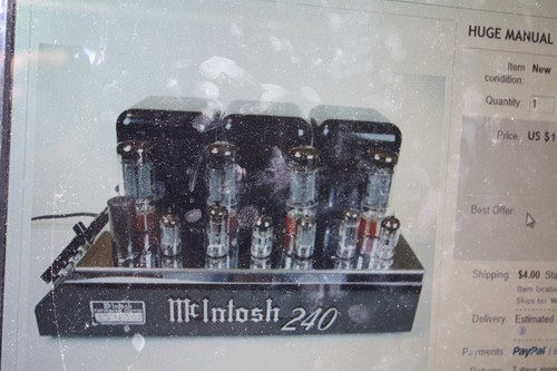 Enorme manuale mcintosh radio - manuale,
