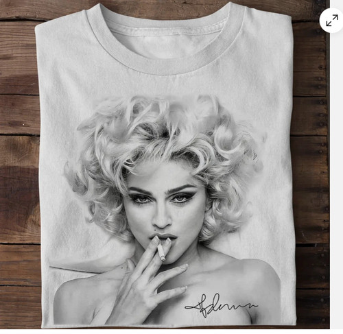 Shirt bianca madonna - t-shirt,