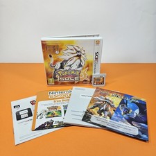 POKEMON SOLE Gioco per NINTENDO 3DS 2DS PAL COMPLETO di MANUALI ITALIANO
