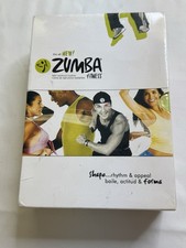 Zumba Fitness  4 Disc DVD Box Set 2005 DVD Shape Rhythm Abs Buns Thighs Power
