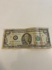 banconota 100 dollari del 1985