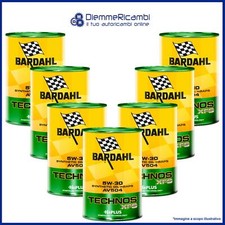 7 LT OLIO MOTORE BARDAHL TECHNOS XFS AV504 5W30 - 7 litri
