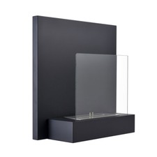 Biocamino a Parete Nero Monet