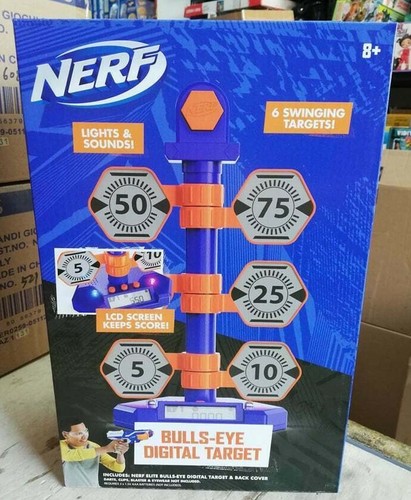 Nerf bulls eye digital target - bulls-eye,