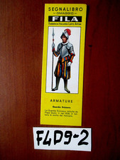 FABBRICA ITALIANA LAPIS  SEGNALIBRO FILA ARMASTURE GUARDIE SVIZZERE     (F4D9-2)