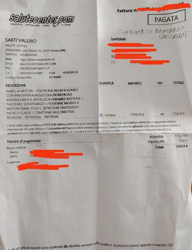 Poltrona elevabile motori - poltrona, a