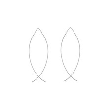 Orecchini Threader In Filo