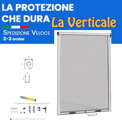 Zanzariera finestra rullo - finestra, a