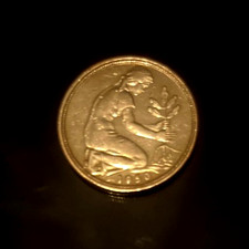 BRD 50 Pfennig 1950 zecca J