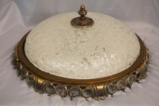 plafoniera antica plafoniera plafoniera Ø 48 cm restaurata