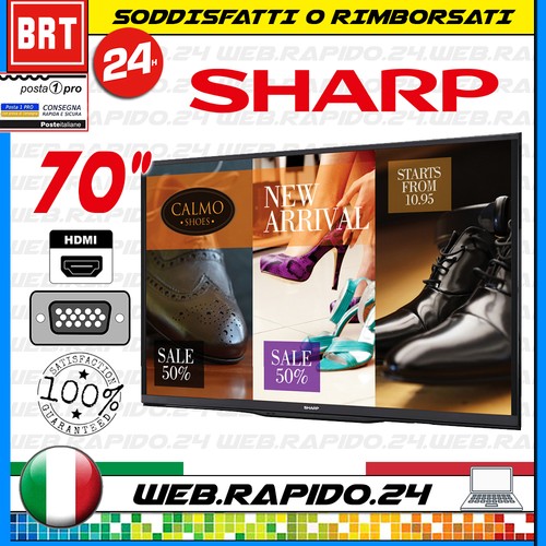 Monitor sharp led 70 - pc, tv