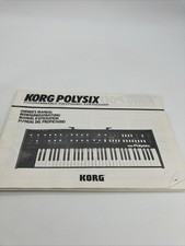 Korg Polysix Manuale d'uso per
