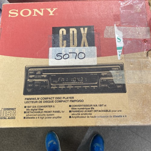 Sony cdx 5070 autoradio - cdx, stereo