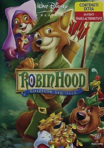 Dvd robin hood 1973 - robin, (se)