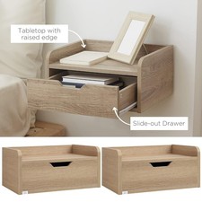 Comodini galleggianti x 2 paia cassetti camera da letto mensola comodino a parete