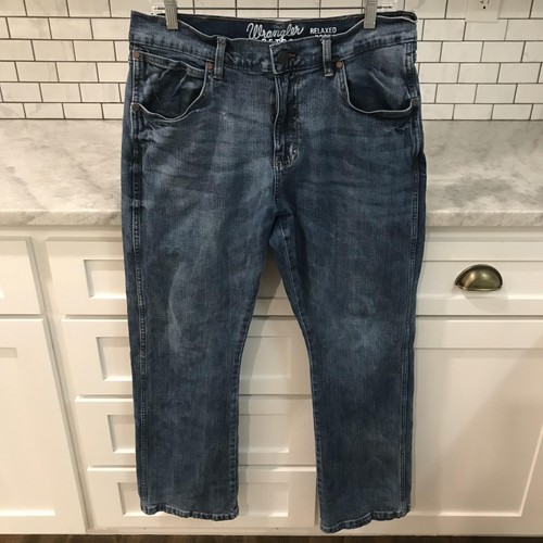 Wrangler jeans uomo blu - wrangler,