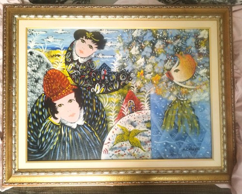 Raimondo cardelli olio su - cardelli,
