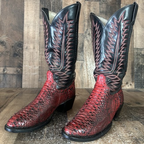 Stivali cowboy western pelle