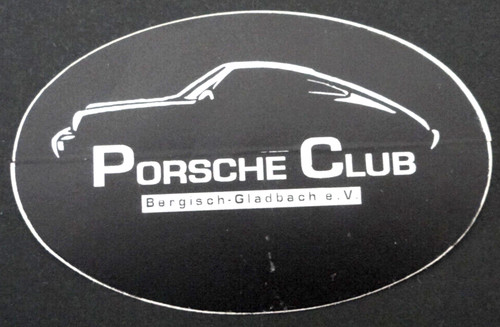 Adesivo pubblicitario porsche - pubblicitario,