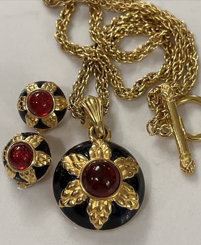 Vintage fendi rosso - fendi, cabochon