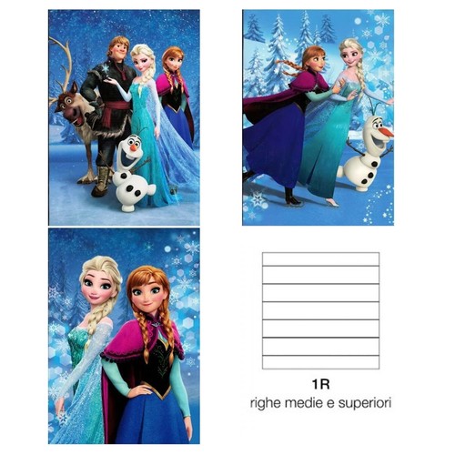 Disney frozen maxi - frozen, quaderni