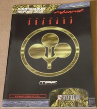 CYBERPUNK 2020 - CORPORATION REPORT 2020 - DOSSIER ARASAKA - SUPPLEMENTO